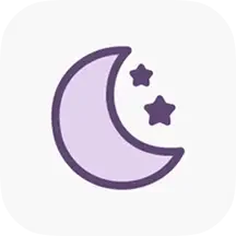 Icon for make space to create value showing moon and stars.