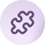 Icon of puzzle piece