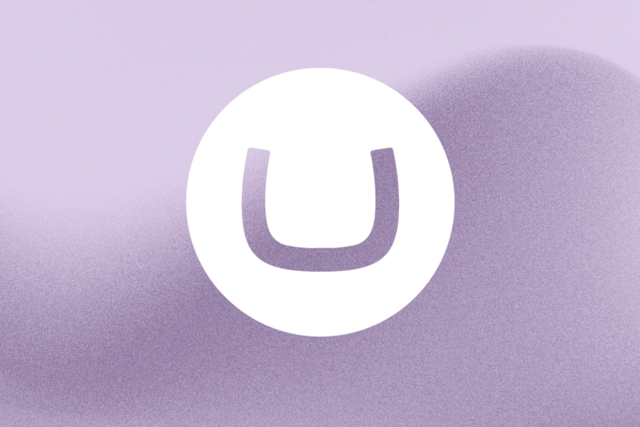 Umbraco logo on textured purple background
