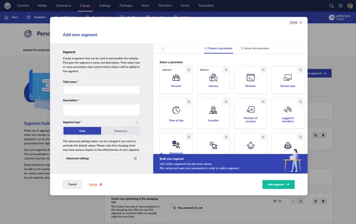How Umbraco Engage enhances website personalisation and user experience