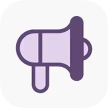 Icon for challenge with confidence value showing megaphone.