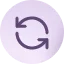 Icon of arrows in circle